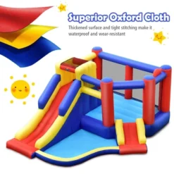 Costway Inflatable Bouncy Castle Kids Jumping House W/ Double Slides Air Blower Excluded 14 Costway Inflatable Bouncy Castle Kids Jumping House W/ Double Slides Air Blower Excluded -Costway Store GUEST f4dda324 cfce 4547 98a6 aada904c6c56