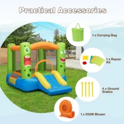 Costway Inflatable Bounce House Jumper Castle Kids Playhouse With 550W Blower 15 Costway Inflatable Bounce House Jumper Castle Kids Playhouse With 550W Blower -Costway Store GUEST f68739c6 9802 46cd b3d0 50cdd14e07ce