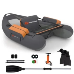 Costway Inflatable Fishing Float Tube W/Pump & Storage Pockets & Fish Ruler GrayBeigeGreen 23 Costway Inflatable Fishing Float Tube W/Pump & Storage Pockets & Fish Ruler GrayBeigeGreen -Costway Store GUEST f75615bc fba3 4400 a853 5d63257e02f5