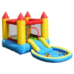 Costway Inflatable Bounce House Kids Slide Jumping Castle Bouncer W/ Balls Pool & Bag 15 Costway Inflatable Bounce House Kids Slide Jumping Castle Bouncer W/ Balls Pool & Bag -Costway Store GUEST f7edda70 1f55 488a bbc6 1257726f9a0a