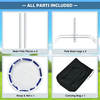 Costway Outdoor Toss Target, Metal Flying Disc Stand W/Storage Bag 3 Costway Outdoor Toss Target, Metal Flying Disc Stand W/Storage Bag - Image 3