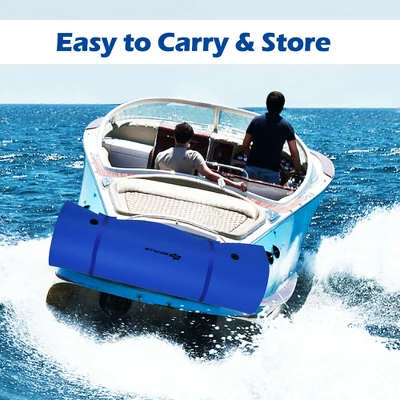 3 Layer Floating Water Pad Foam Mat Water Recreation Relaxing 18' X 6' 4 3 Layer Floating Water Pad Foam Mat Water Recreation Relaxing 18' X 6' - Image 4